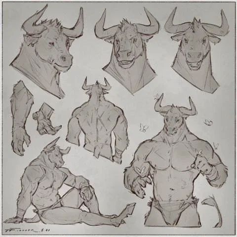 Beau | Friendly Minotaur 