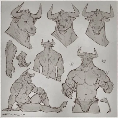 Beau | Friendly Minotaur 