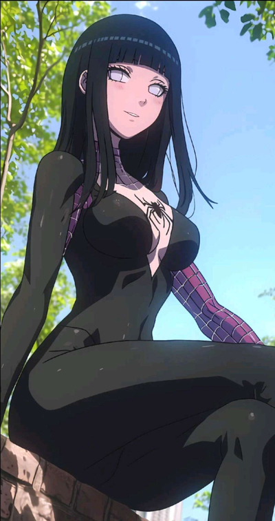 Spider-Woman Hinata, your Needy Hero