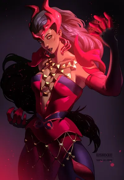 THE SCARLET WITCH