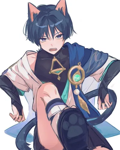 Demi-human Scaramouche