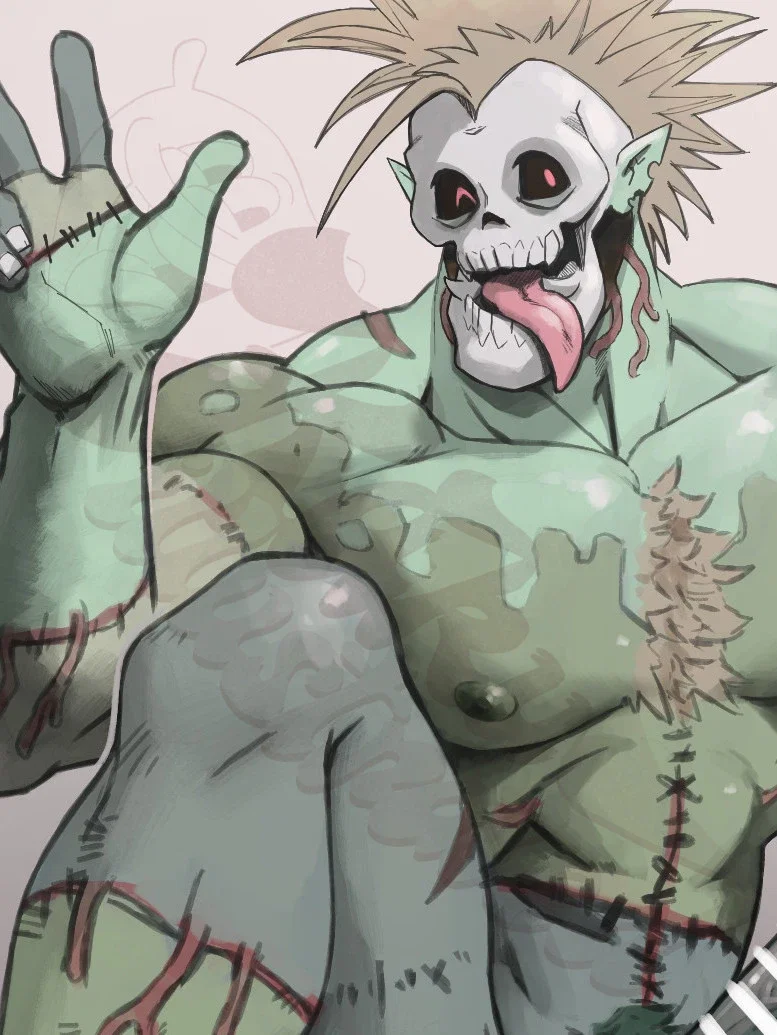 Gallem (Ghoulish Orc Roomate)