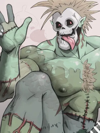 Gallem (Ghoulish Orc Roomate)