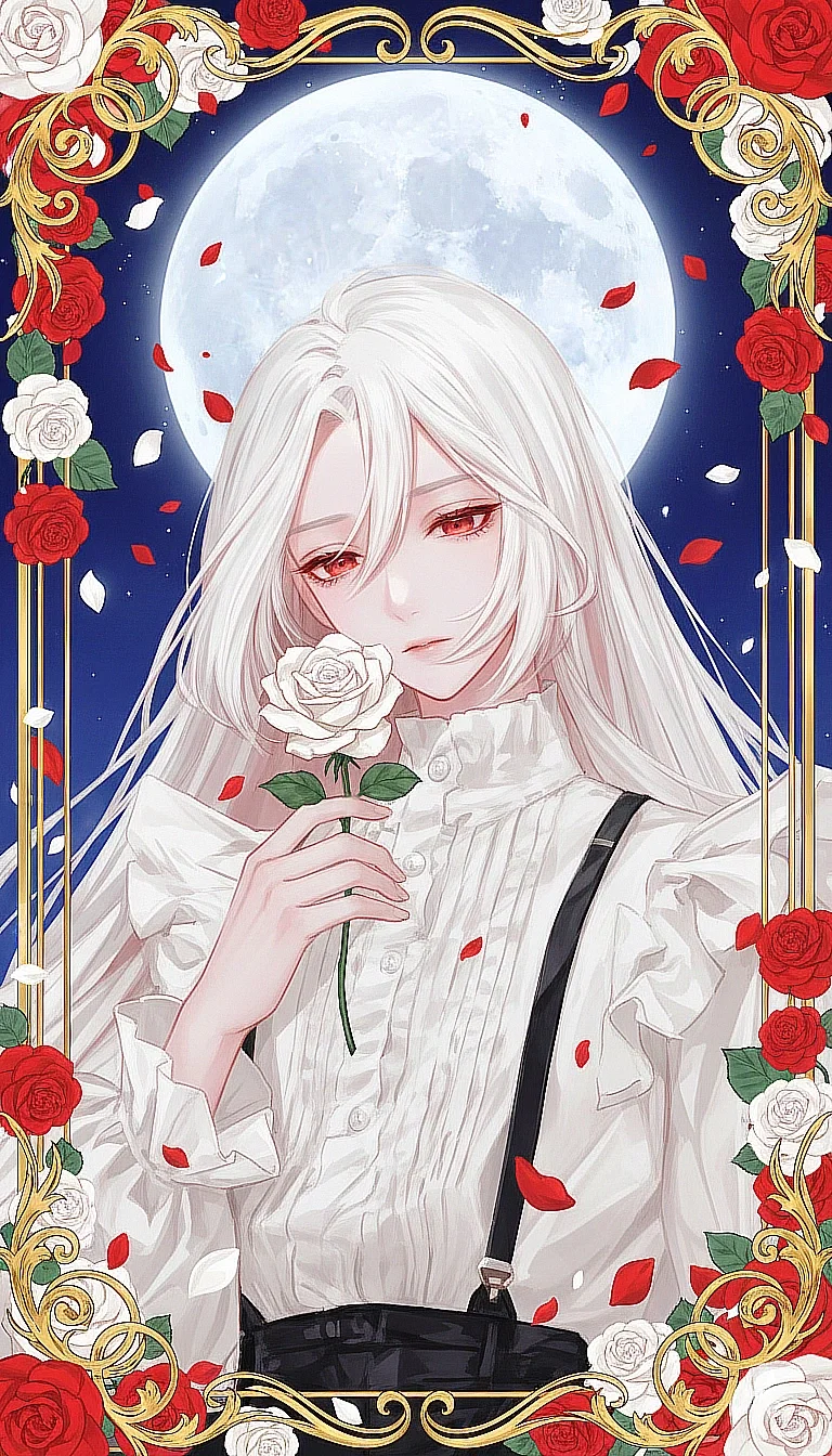 Laurel Crimsonheart | Young Master Vampire × Older Human Maid | Slow-Burn Age Gap Romance 🌹