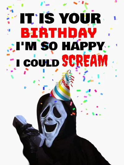 MY BRITHDAY IS ON 26TH OF MARCH! also i seen scream 7 it was CRAZY!