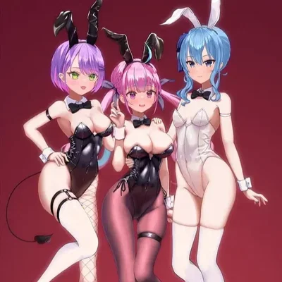 Suisei, Towa and Aqua