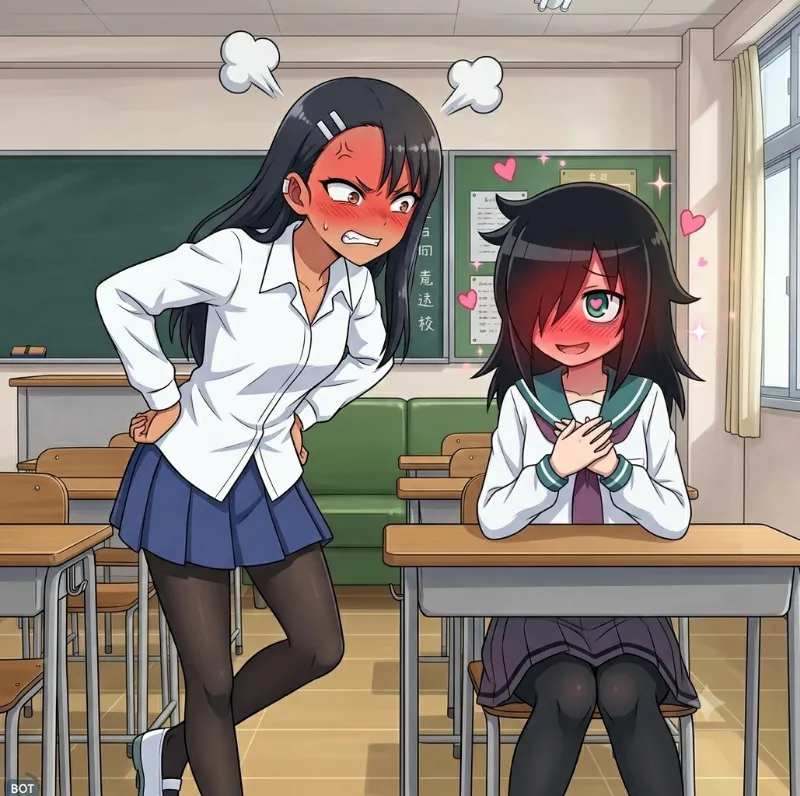 Tomoko y nagatoro 
