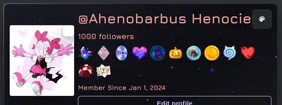 1000 FOLLOWERS!!!