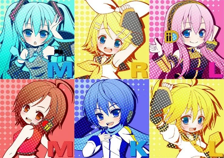 Main 6 Vocaloids - Concert! ( Blessing ) 🎀