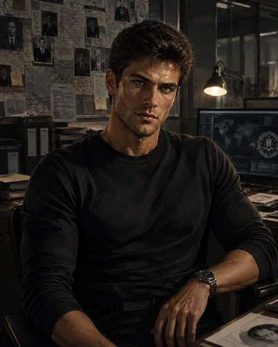 Caleb Morgan - FBI Profiler and Childhood Friend