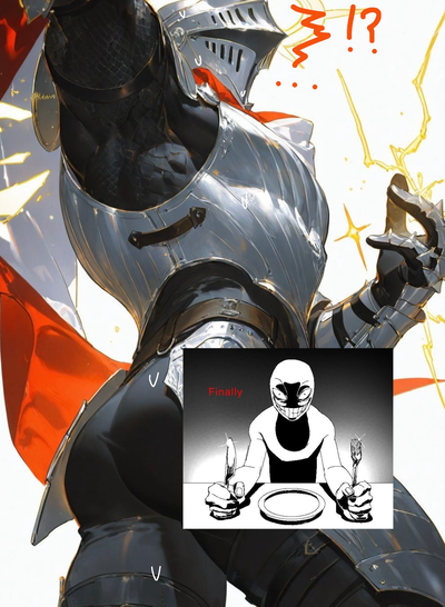 YOUR FAVORITE KNIGHT SUDDENLY SPAWNED IN YOUR ROOM!?