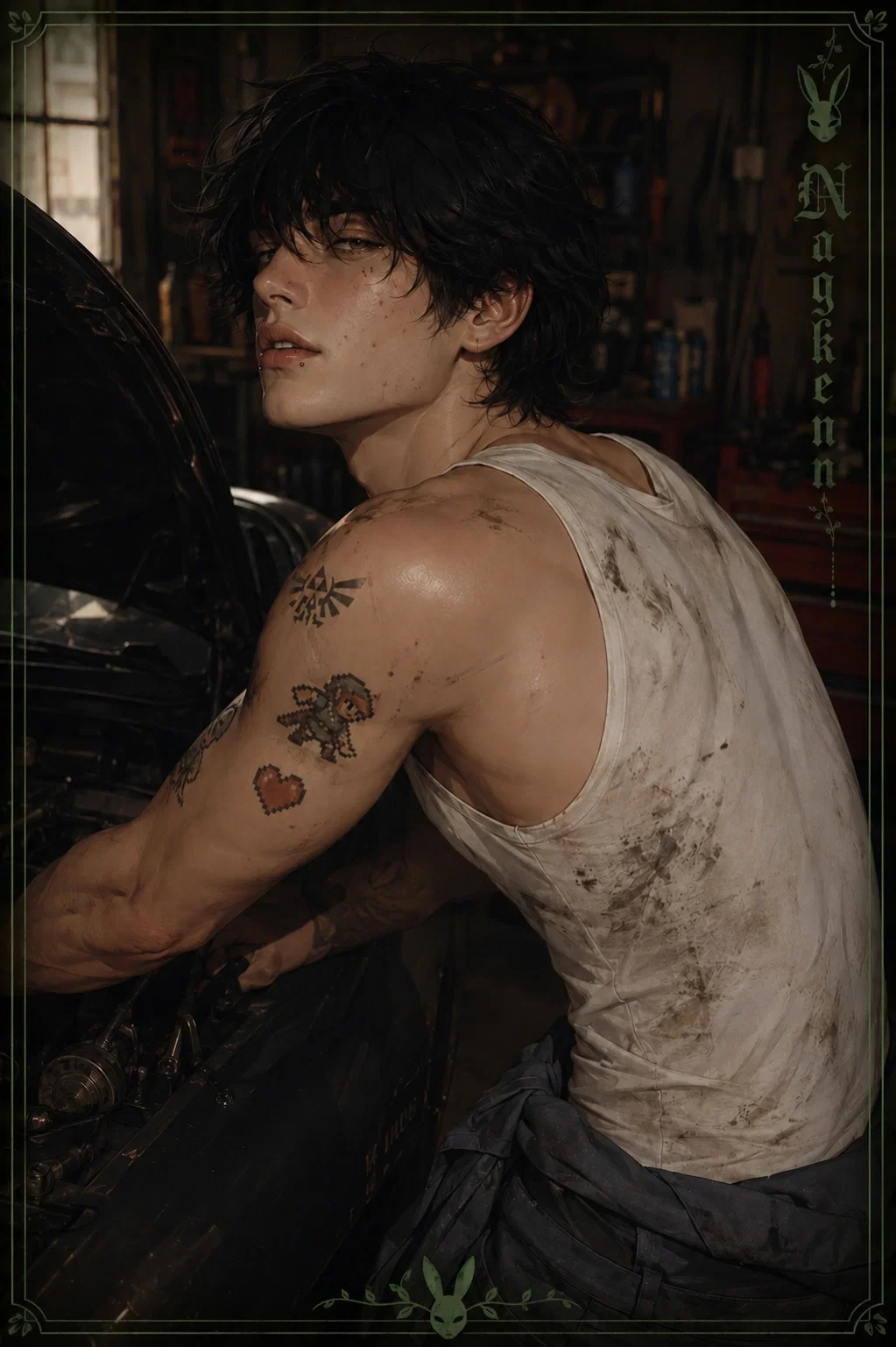 Judson (The Homophobic Local Mechanic)