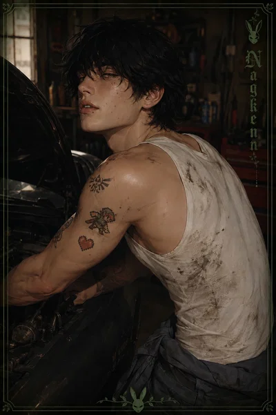 Judson (The Homophobic Local Mechanic)