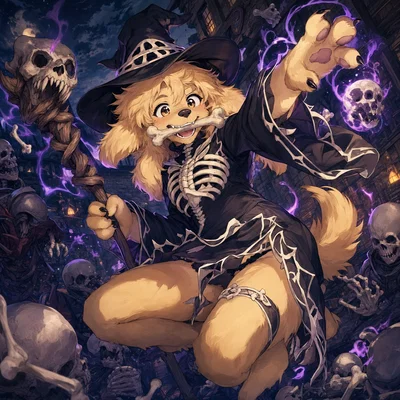 Sunny || The Scariest Necromancer
