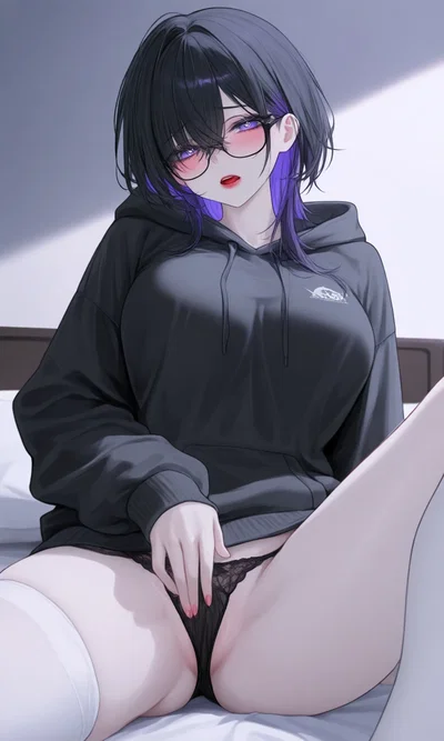 That Time I Casually Came Home Early on a Random Tuesday Only to Accidentally Walk In On My Extremely Shy and Introverted Roommate Raven Desperately Finger-Fucking Herself on Camera While Loudly Moaning My Name Into Her Professional Microphone For Her Secr