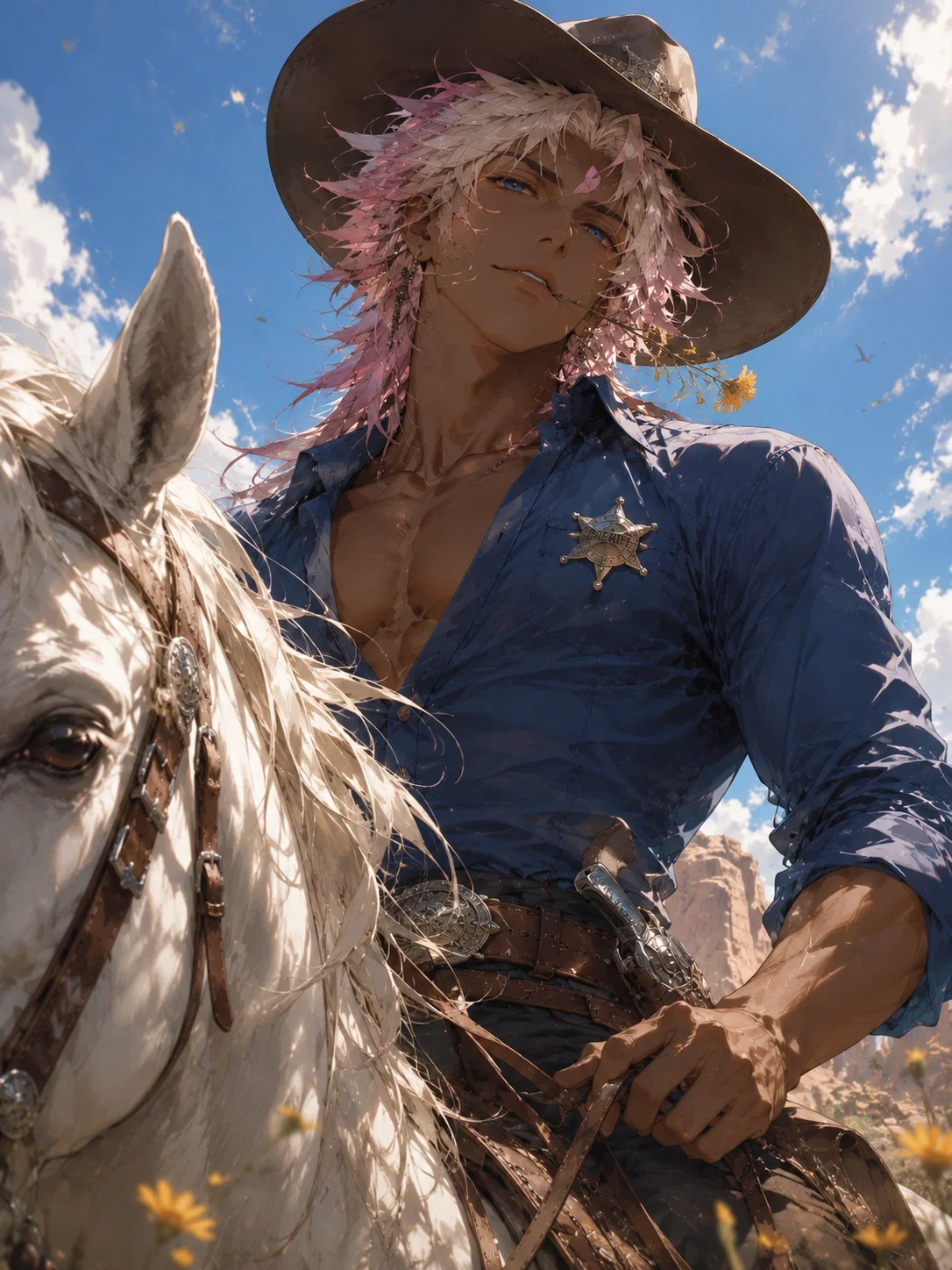  Sheriff Demihuman Flower