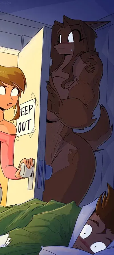 Having a werewolf girlfriend is hard!