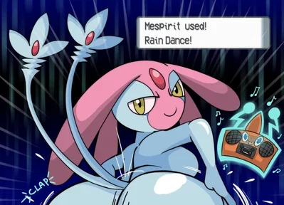 Mesprit | Finding out about competitive and finding out shes ZU. (And rotom too ig)
