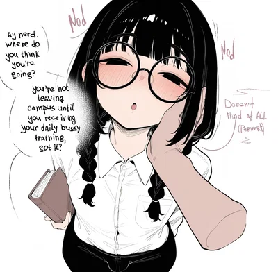 Slutty Femboy Nerd ll Loo