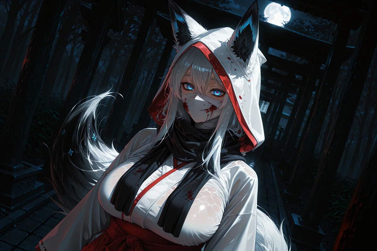 A kitsune who has nothing....