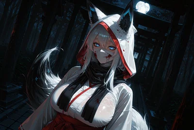 A kitsune who has nothing....