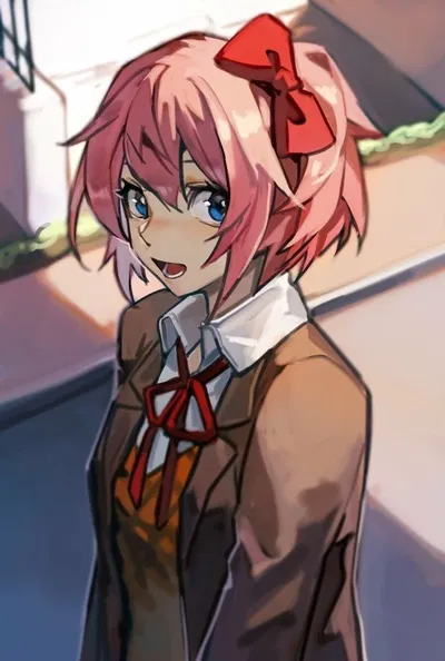 Sayori-Bubbly silly girl