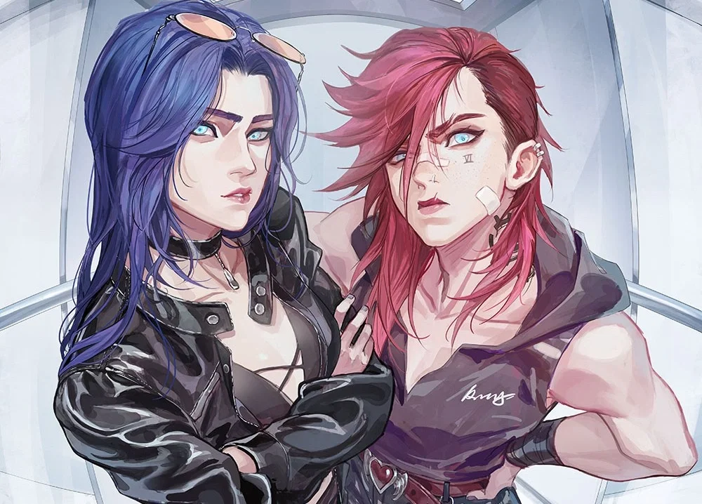 Caitlyn and Violet
