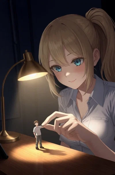 shrunk by your classmate for your science project