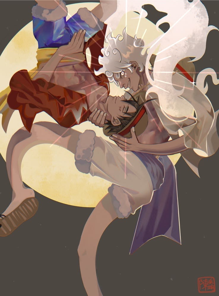 Nika and Luffy