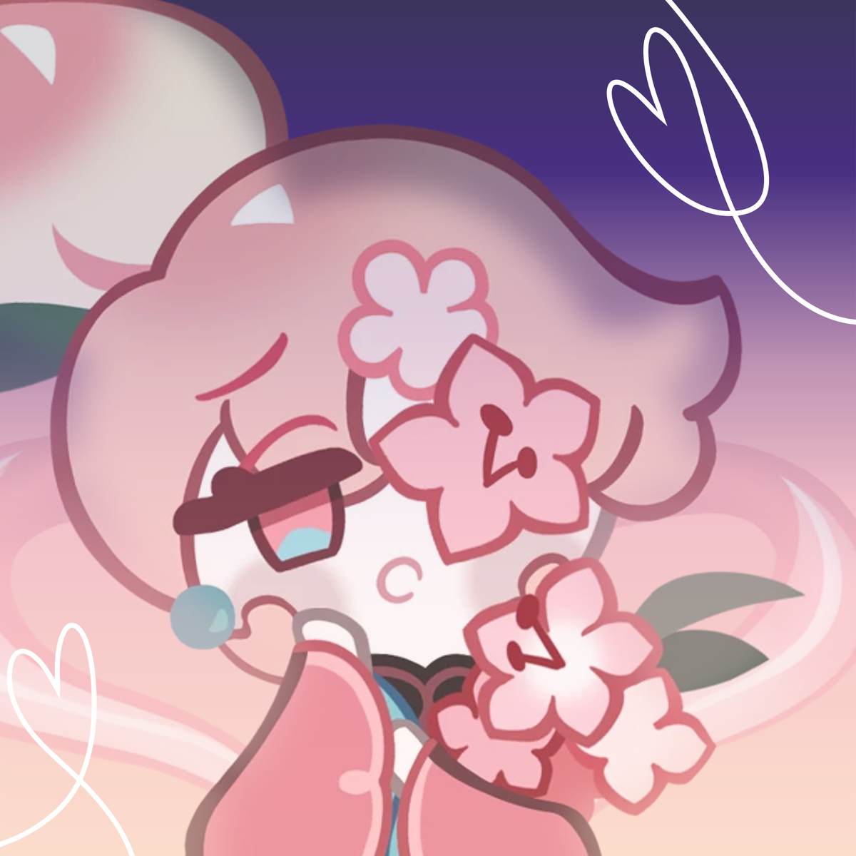 Peach Blossom Cookie