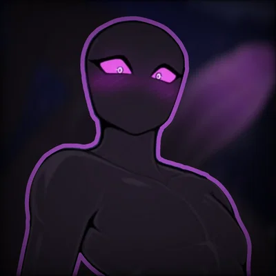 Elyon / shy mute enderman wants to fill you up with ender pearls (anyPOV)
