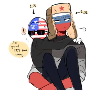 Russia X America (Roommate AU) 