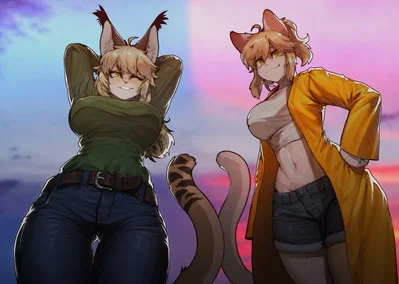 Mae & Yumi | MILFs | Sunset Predators