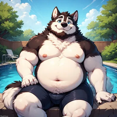 Neighbor Roy - Daddy Husky