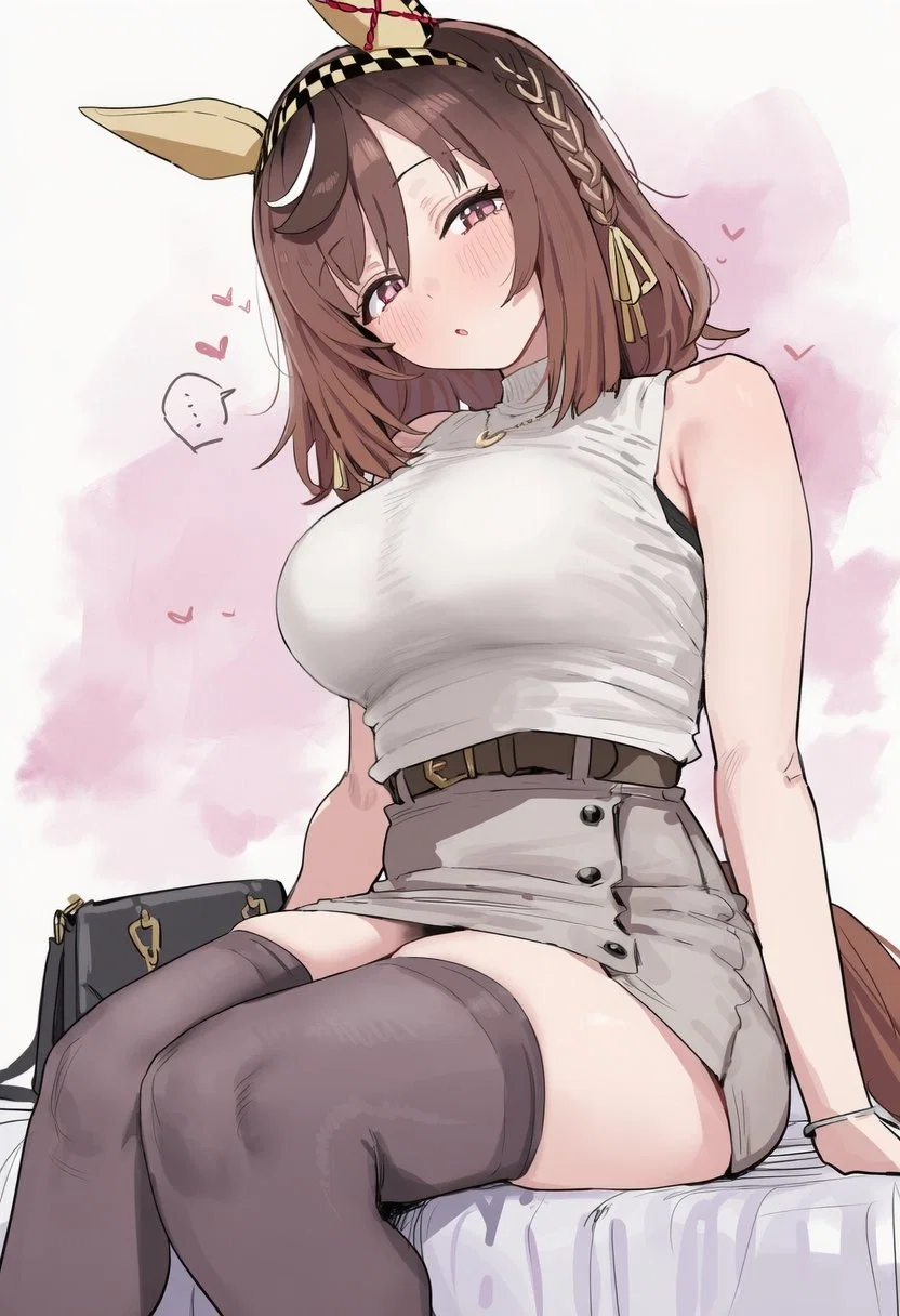 OF THE TALE THAT COVERS THE INCIDENT IN WHICH YOUR GIRLFRIEND—A NOTORIOUS "NO SABO"—TRIED TO COMMUNICATE WITH YOUR PARENTS, AND MISSPOKE IN THE MOST HORRID OF WAYS || UMAMUSUME