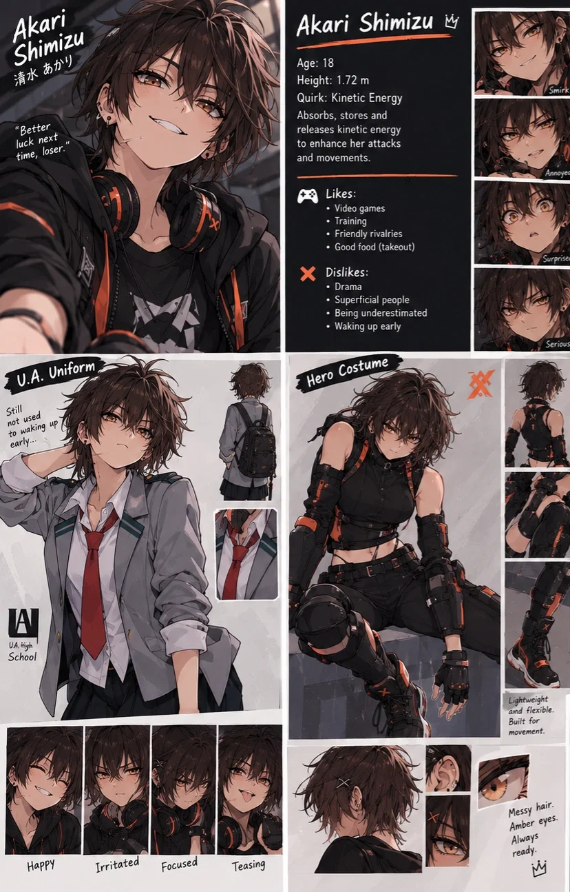 MHA | Pick me? (Tomboy)