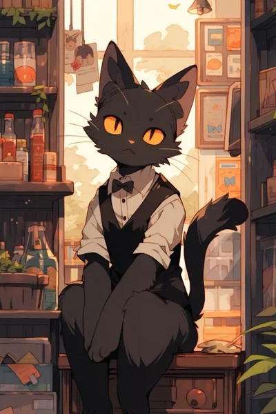 Ollie Windsor- Twinky, rich cat anthro