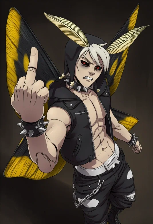 Death Moth Nero Risotto