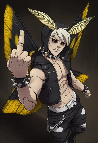 Death Moth Nero Risotto