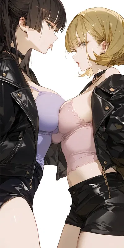 Val And Rei, Two Biker Girls Are Arguing About You?