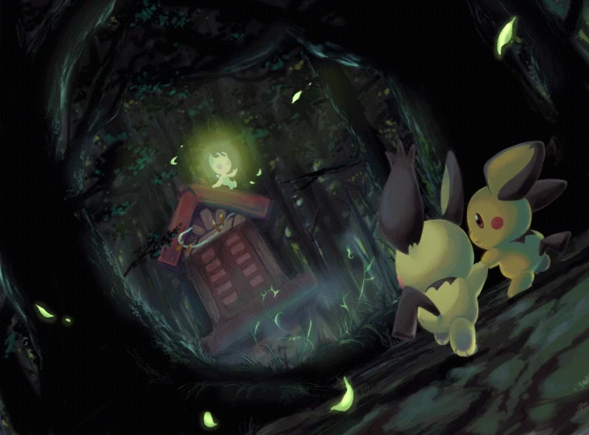 Meeting Celebi! | Ilex Forest