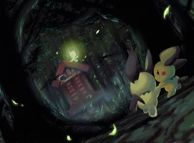 Meeting Celebi! | Ilex Forest