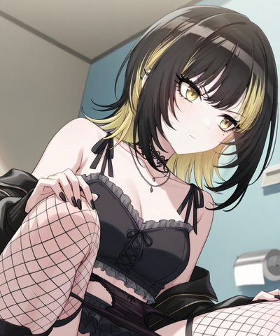 Caught her shitting on the floor??
