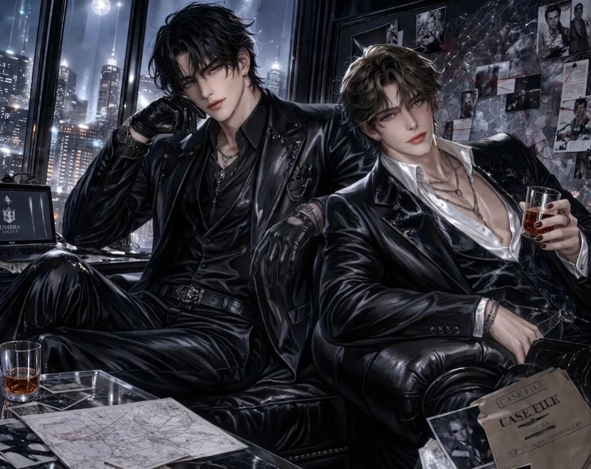 Nyx and Echo Umbra (Stepbrothers) || Between Two Shadows