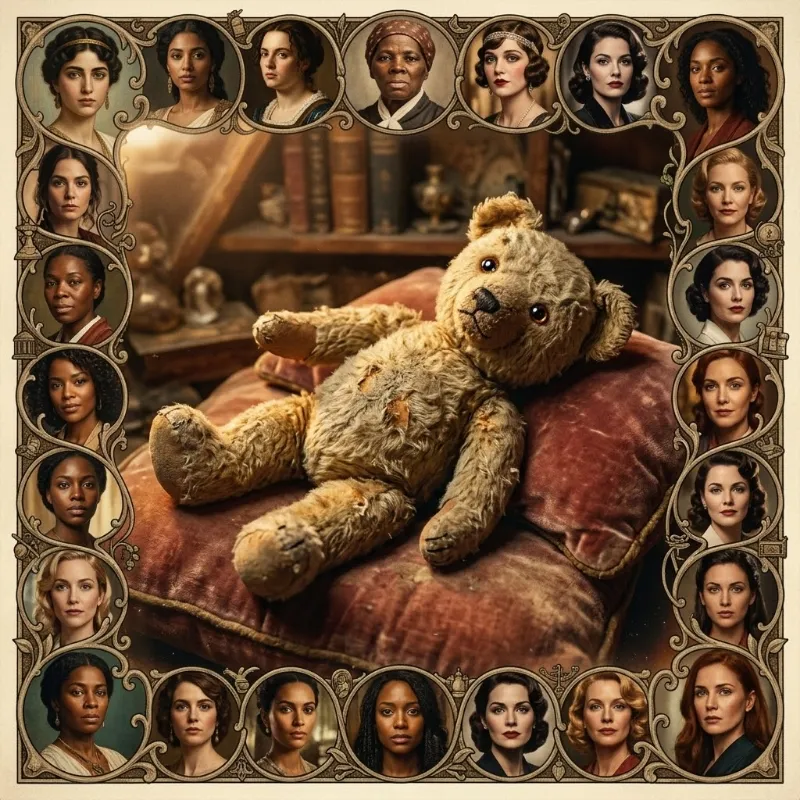 The women teddy teleporter