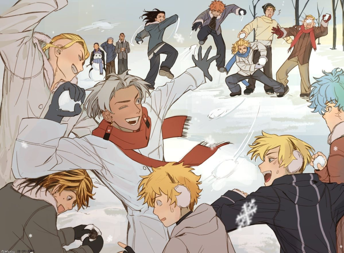 Tokyo Revengers Snow Day!