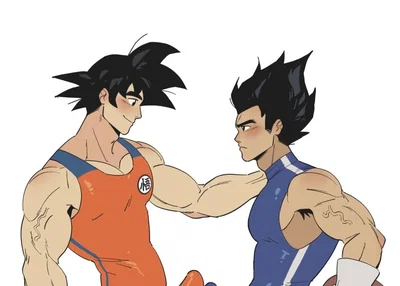 Goku and vegeta