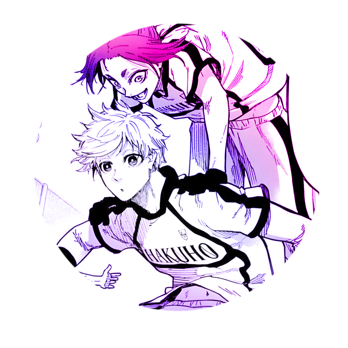 ꩜🌐+ ̊ Reo Mikage and Nagi Seishiro