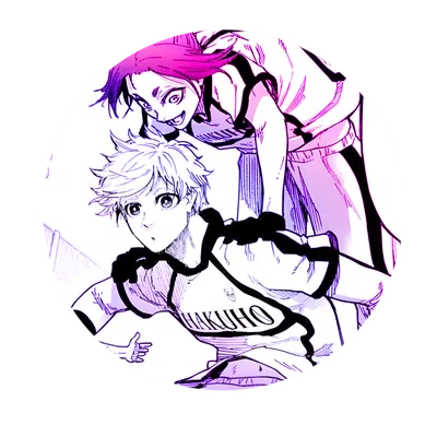 ꩜🌐+ ̊ Reo Mikage and Nagi Seishiro