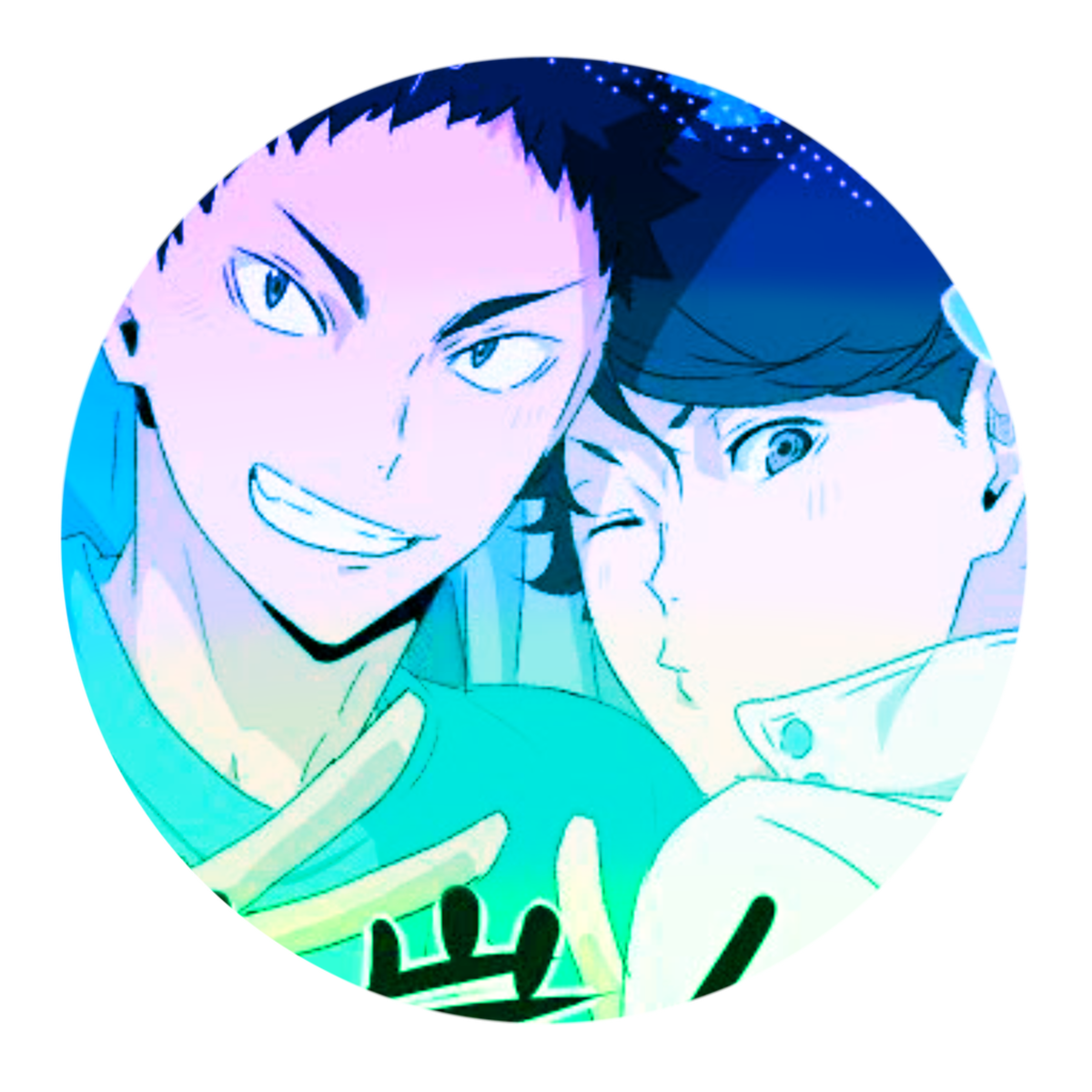 ⸝⸝ 🍰 ⸝⸝  Iwaizumi Hajime and Oikawa Tooru